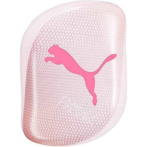Tangle Teezer X Puma Compact Styler Detangling Hair Brush - Neon Pink