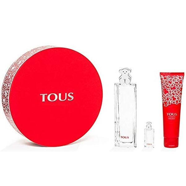 Tous Gift Set 90ml EDT Spray + 150ml Body Lotion + 4.5ml EDT
