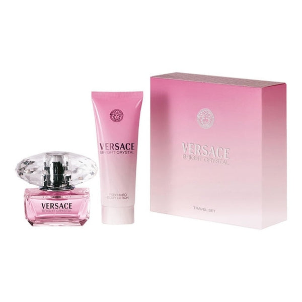 Versace Bright Crystal Gift Set 50ml EDT + 100ml Body Lotion