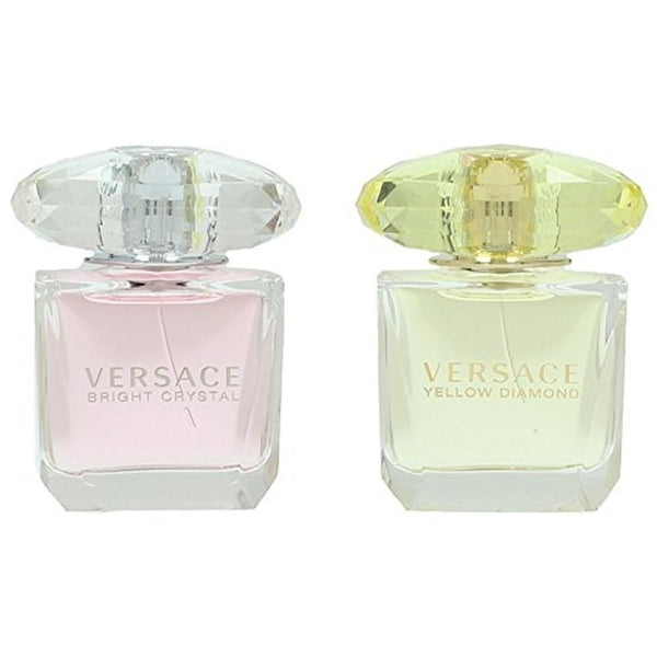 Versace Gift Set 30ml Yellow Diamond EDT + 30ml Bright Crystal EDT