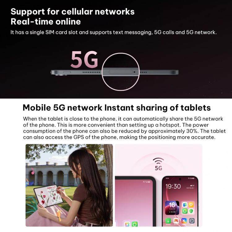 OPPO Pad Air5 12.1 inch WIFI Tablet PC, 12GB+256GB, ColorOS 16.0 MediaTek Dimensity 7300-Ultra Octa Core, 12GB+256GB