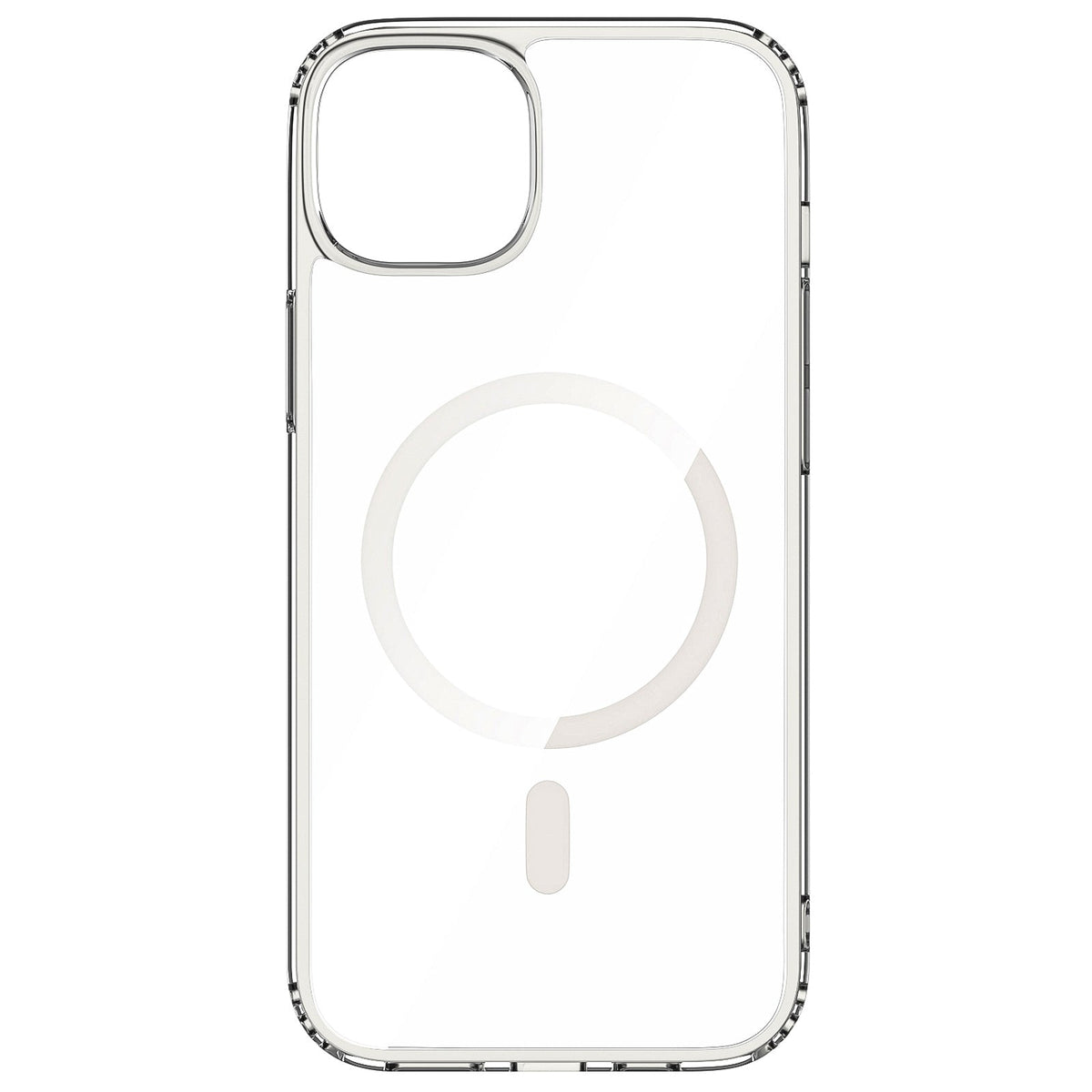 Crystal Clear iPhone 15 MagSafe Case – Ultra-Slim Shockproof Protective Cover with Strong Magnetic Lock & Fast Wireless Charging