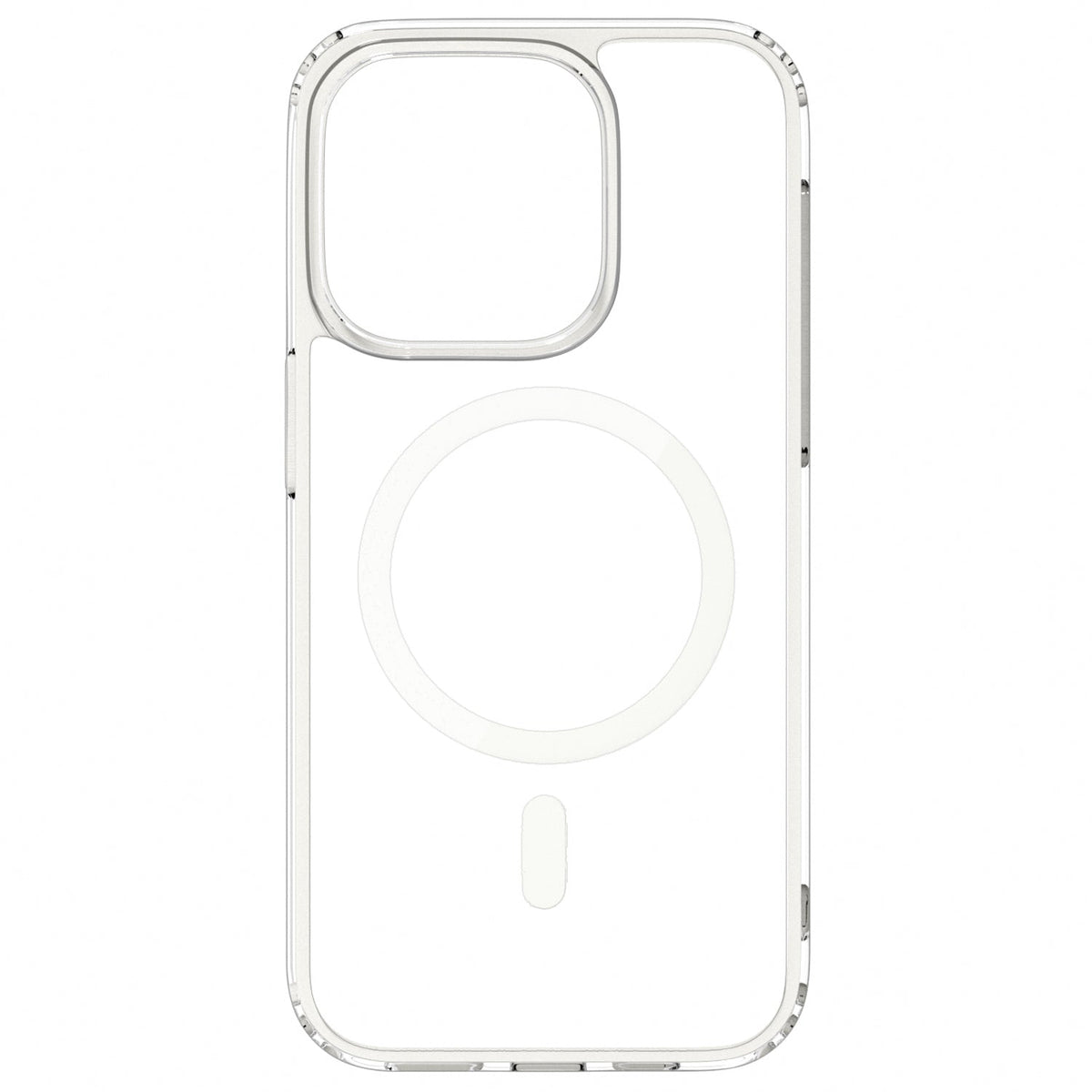 Crystal Clear iPhone 15 Pro MagSafe Case – Ultra-Slim Shockproof Protective Cover with Strong Magnetic Lock & Fast Wireless Charging