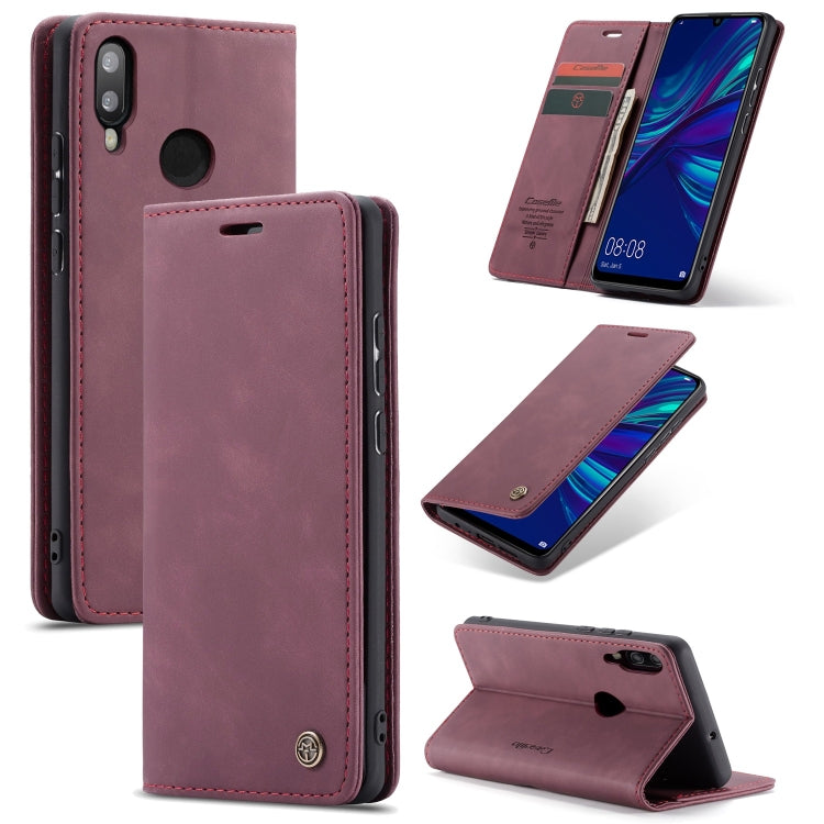CaseMe Multifunctional Retro Frosted Horizontal Flip Leather Case for Huawei P Smart 2019 / Honor 10 Lite, with Card Slots & Holder & Wallet, For Huawei P Smart 2019