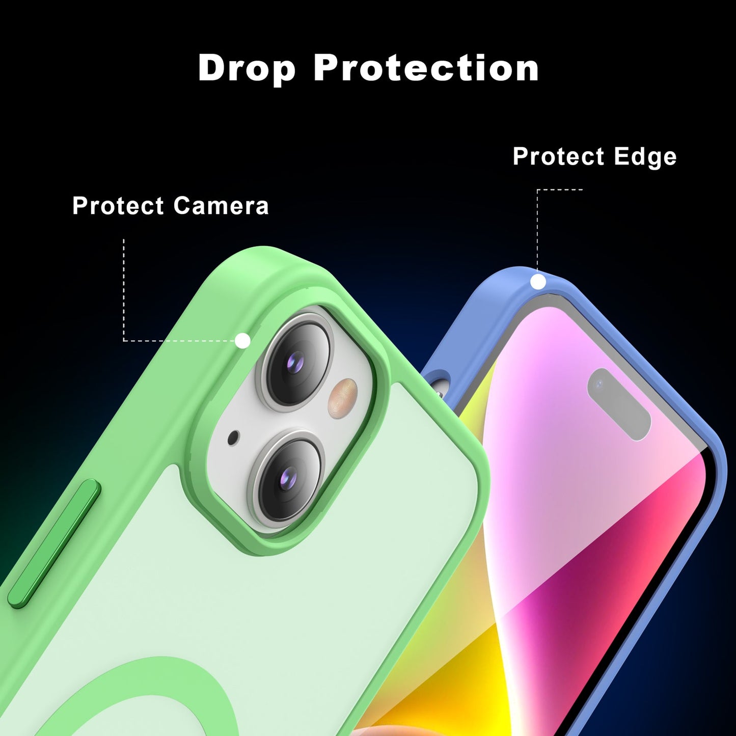 iPhone 15 Plus Smooth Touch Waterproof MagSafe Ultra Hybrid Phone Case