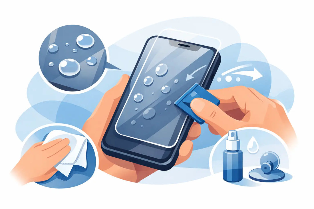 How to Stop Screen Protector Bubbles Fast