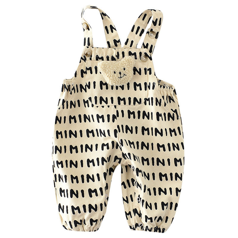 New Korean Style Ins Men's and Women's Baby Pants Baby