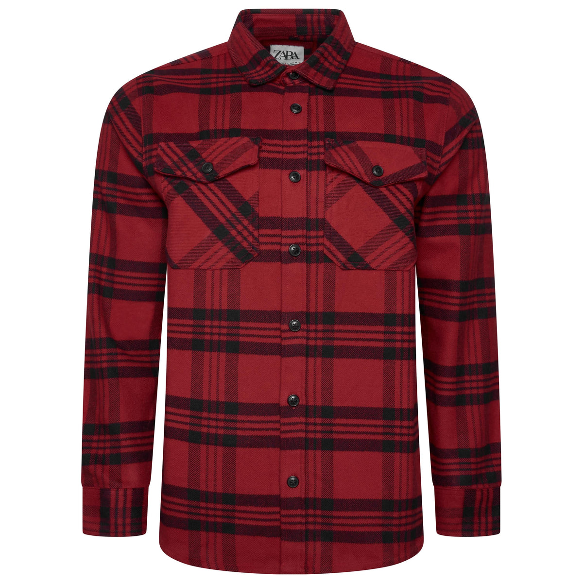 Ex High Street Brushed Cotton Overshirt