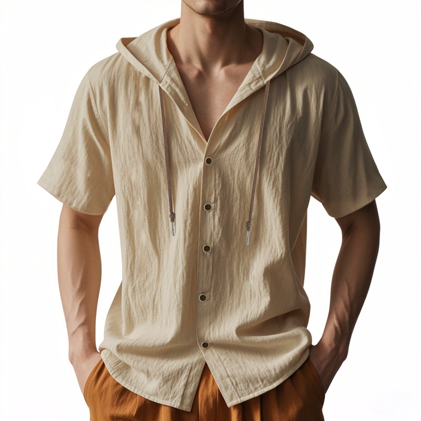 Cross-Border Amazon American Summer Men's Thin Breathable
