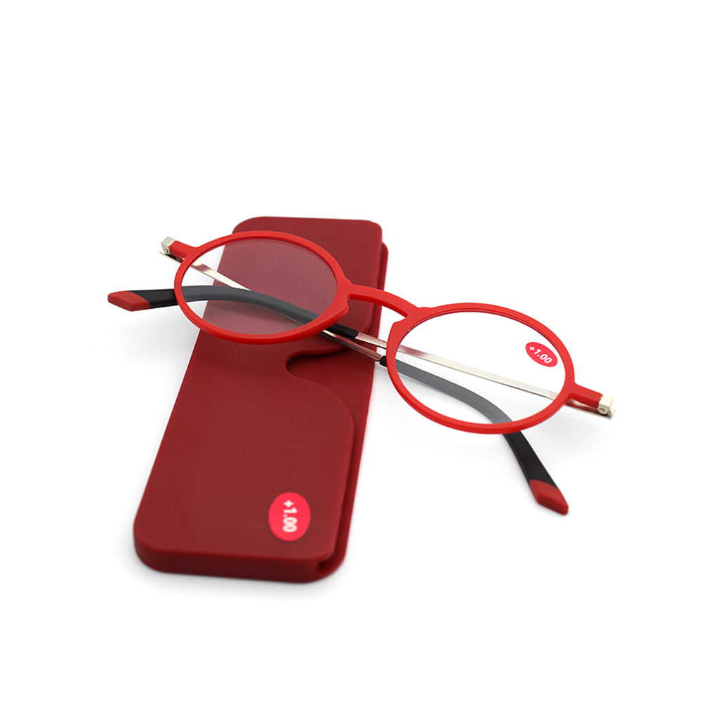 2021 Ultra-Thin Tablet Reading Glasses Tr90 Portable Metal Reading Glasses Unisex in Stock Lightweight and Fashionable