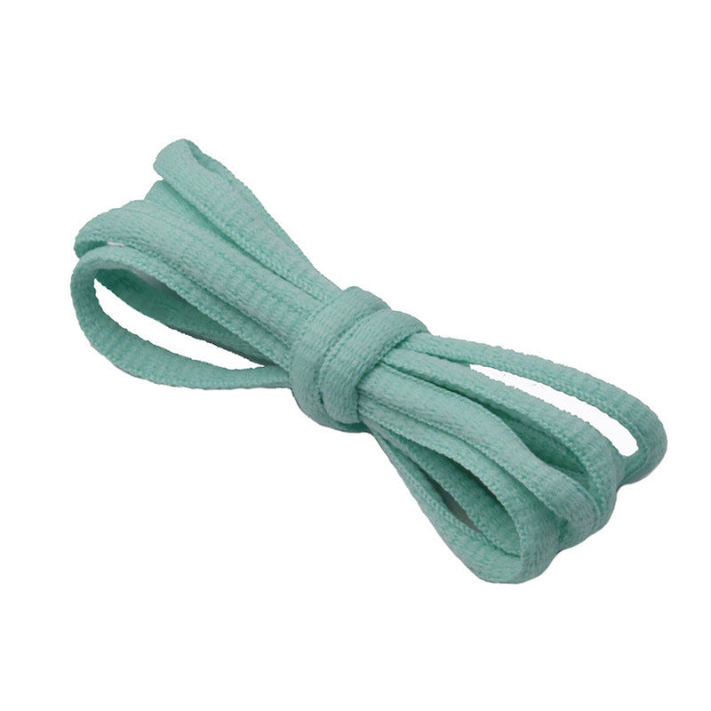 Kurojin Polyester Semi-Circular Shoelaces 6mm Wide Casual Shoes Sneakers Sports Shoes Canvas Shoes Tensile Strength 50N
