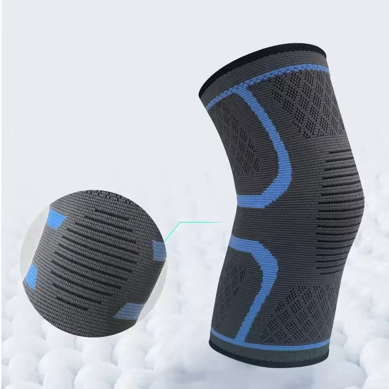 Manufacturer Sports Knee Pads Outdoor Non-Slip Running Basketball Fitness Cycling Breathable Thin Color Nylon Knee Pads for Men and Women