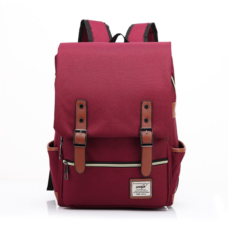 2026 New Style School Bag Korean Style Oxford Cloth Backpack Nylon Travel Bag Women's Outdoor Backpack Casual Men's Canvas