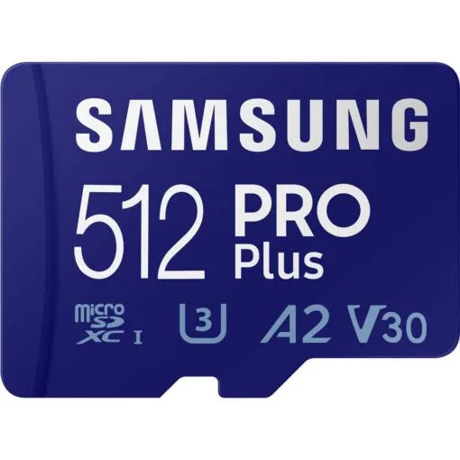 Samsung 512GB PRO Plus UHS-I microSDXC Memory Card