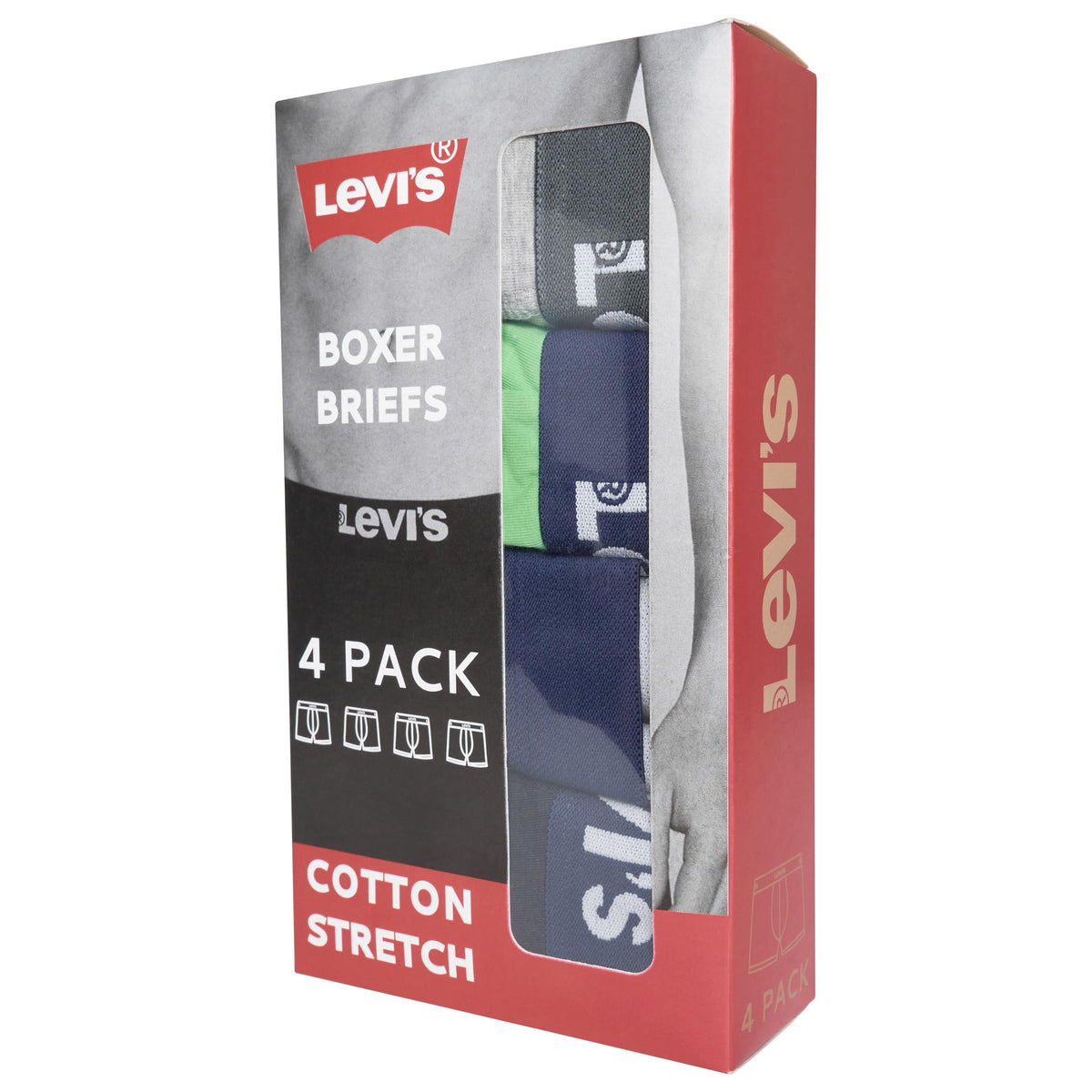 Levi's 4 Pack Boxer Briefs