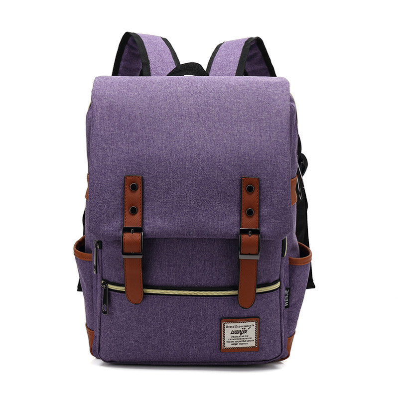 2026 New Style School Bag Korean Style Oxford Cloth Backpack Nylon Travel Bag Women's Outdoor Backpack Casual Men's Canvas