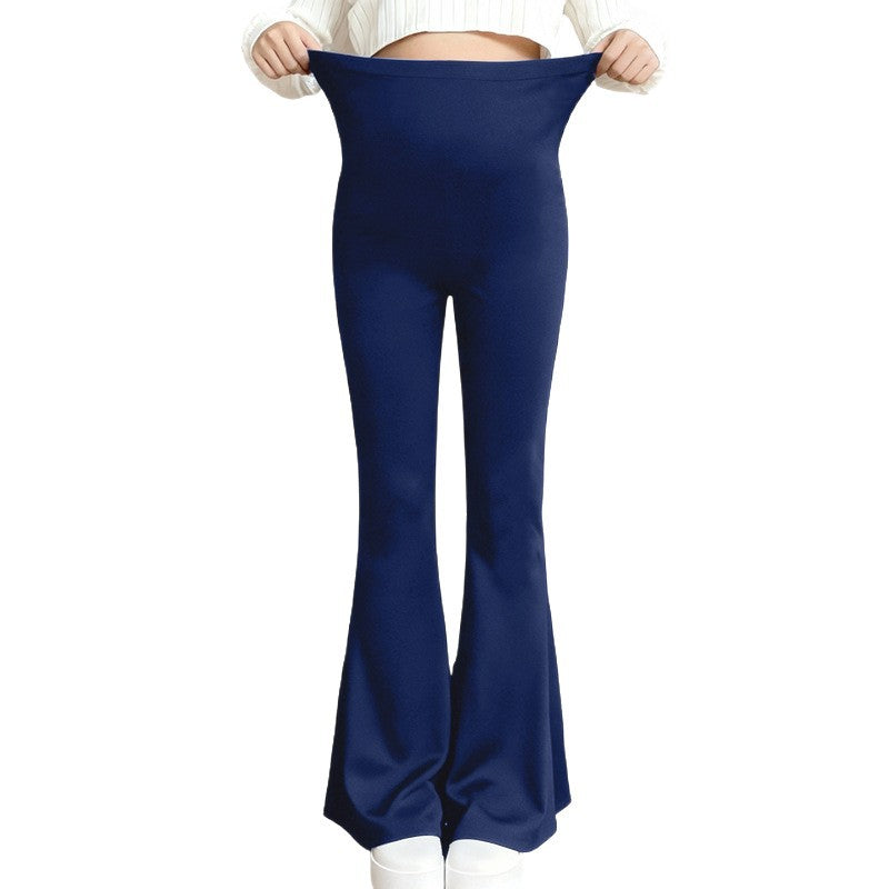 Cross-Border New Products: Maternity Leggings, Maternity Tight-Fitting Yoga Clothes, Flared Pants, Autumn and Winter New Products, High-Waisted Belly Support Outerwear