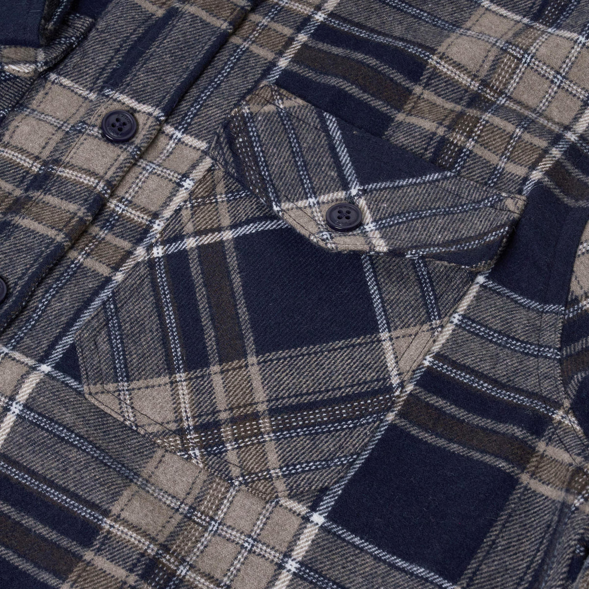 Ex High Street Brushed Cotton Overshirt