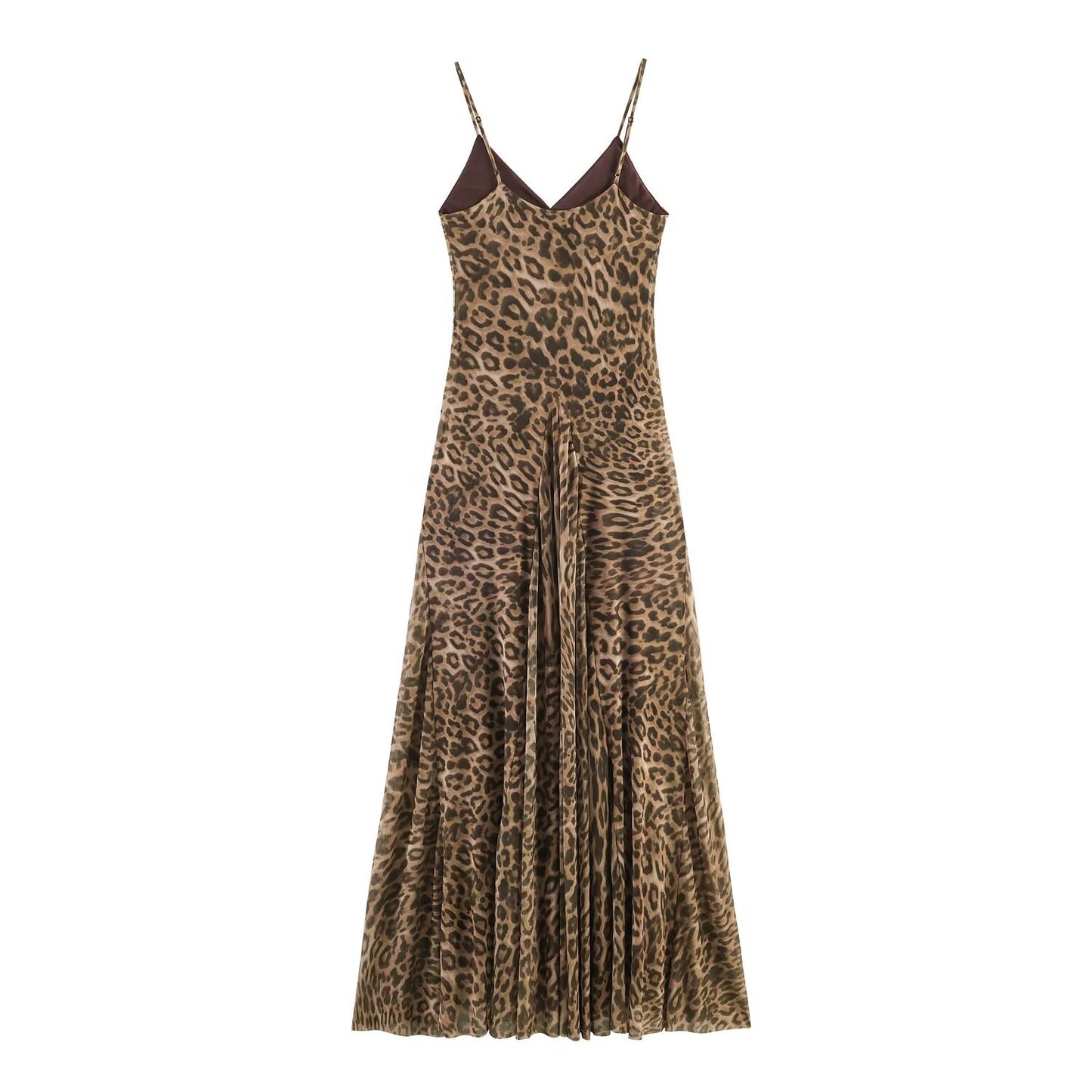 Wholesale Fashion Animal Print Chiffon Camisole Dress for Women