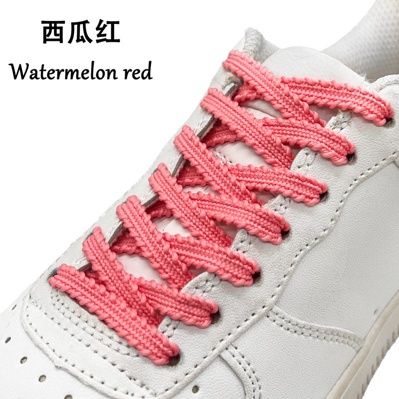 sneaker Wheat Ears Color Shoe Rope Lace Personalized Trendy Men's and Women's sneaker Shoelaces Adaptable Canvas Shoes Sneakers