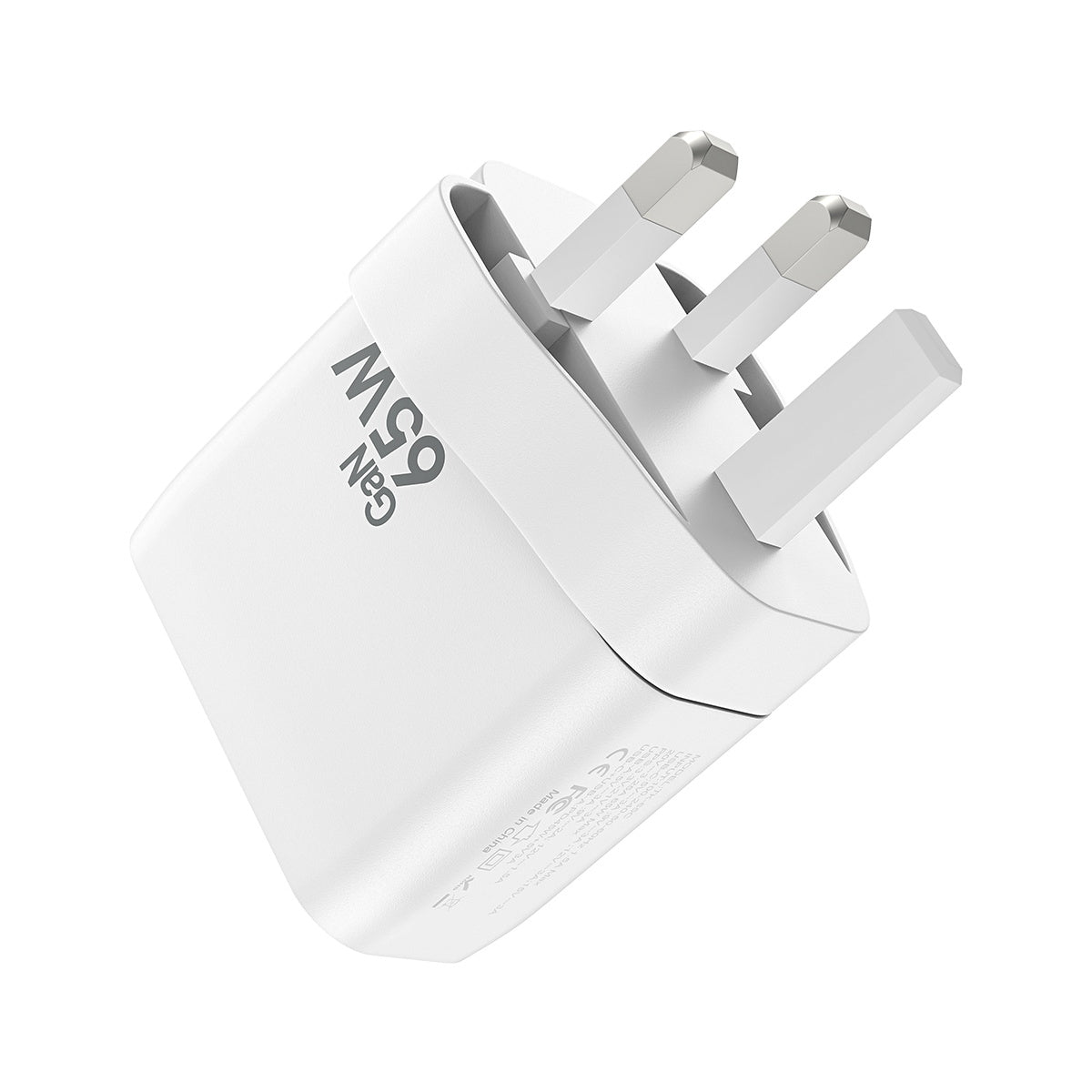 Eseekgo 65W GaN Wall Charger — Compact Dual-Port Ultra-Fast Charger for Laptops & Phones