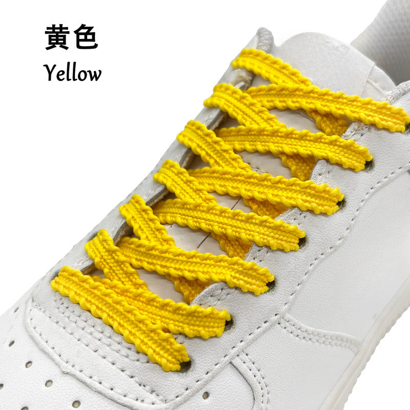 sneaker Wheat Ears Color Shoe Rope Lace Personalized Trendy Men's and Women's sneaker Shoelaces Adaptable Canvas Shoes Sneakers
