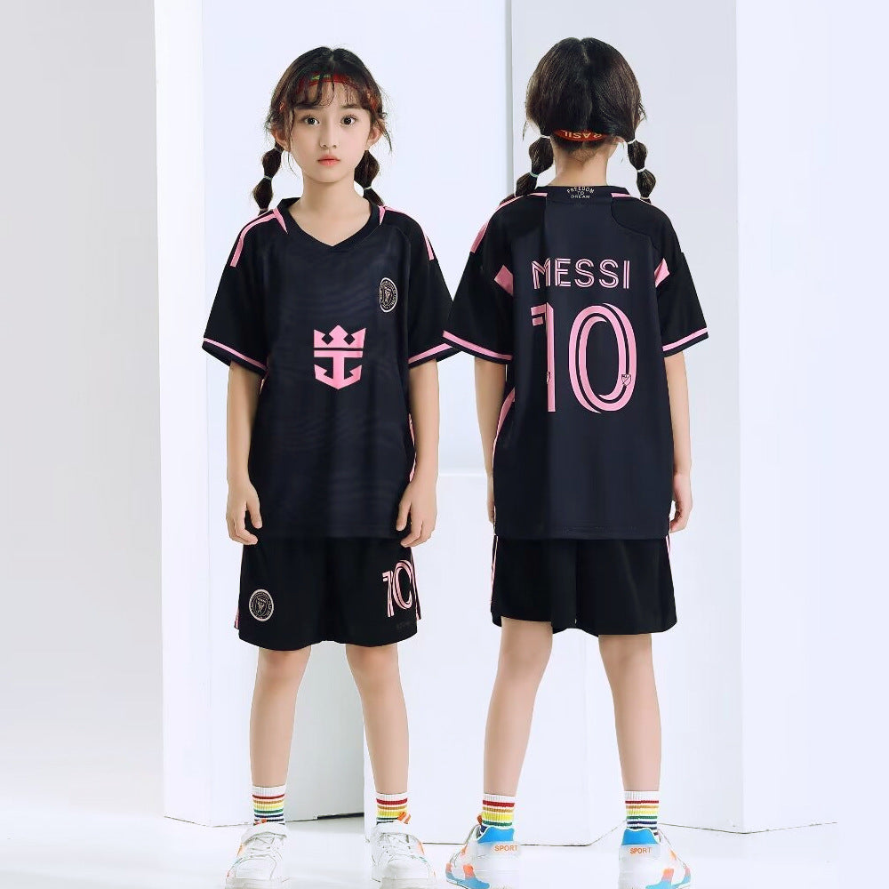 Football uniforms suit children's baby children's clothing jerseys boys and girls primary school students football training class team uniforms kindergarten