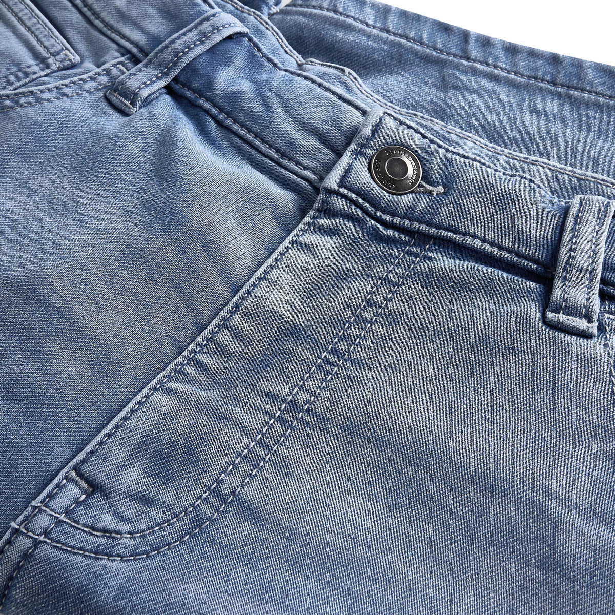 Stretch Denim Shorts