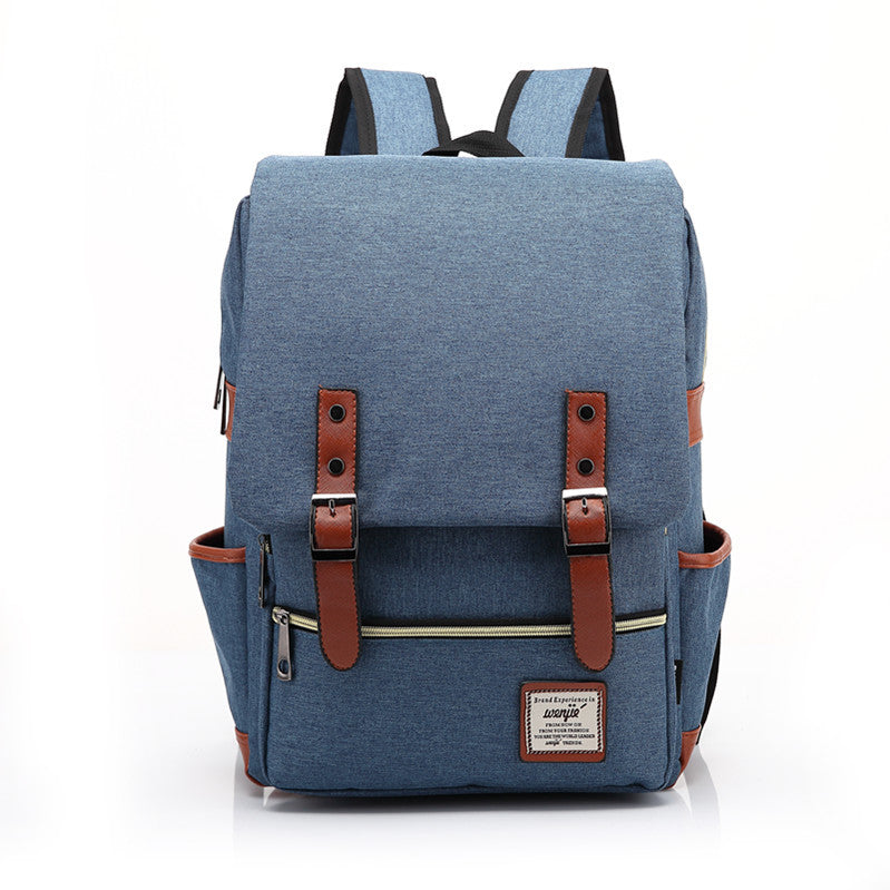 2026 New Style School Bag Korean Style Oxford Cloth Backpack Nylon Travel Bag Women's Outdoor Backpack Casual Men's Canvas