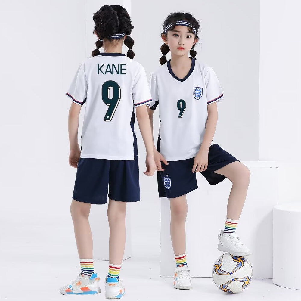 Football uniforms suit children's baby children's clothing jerseys boys and girls primary school students football training class team uniforms kindergarten