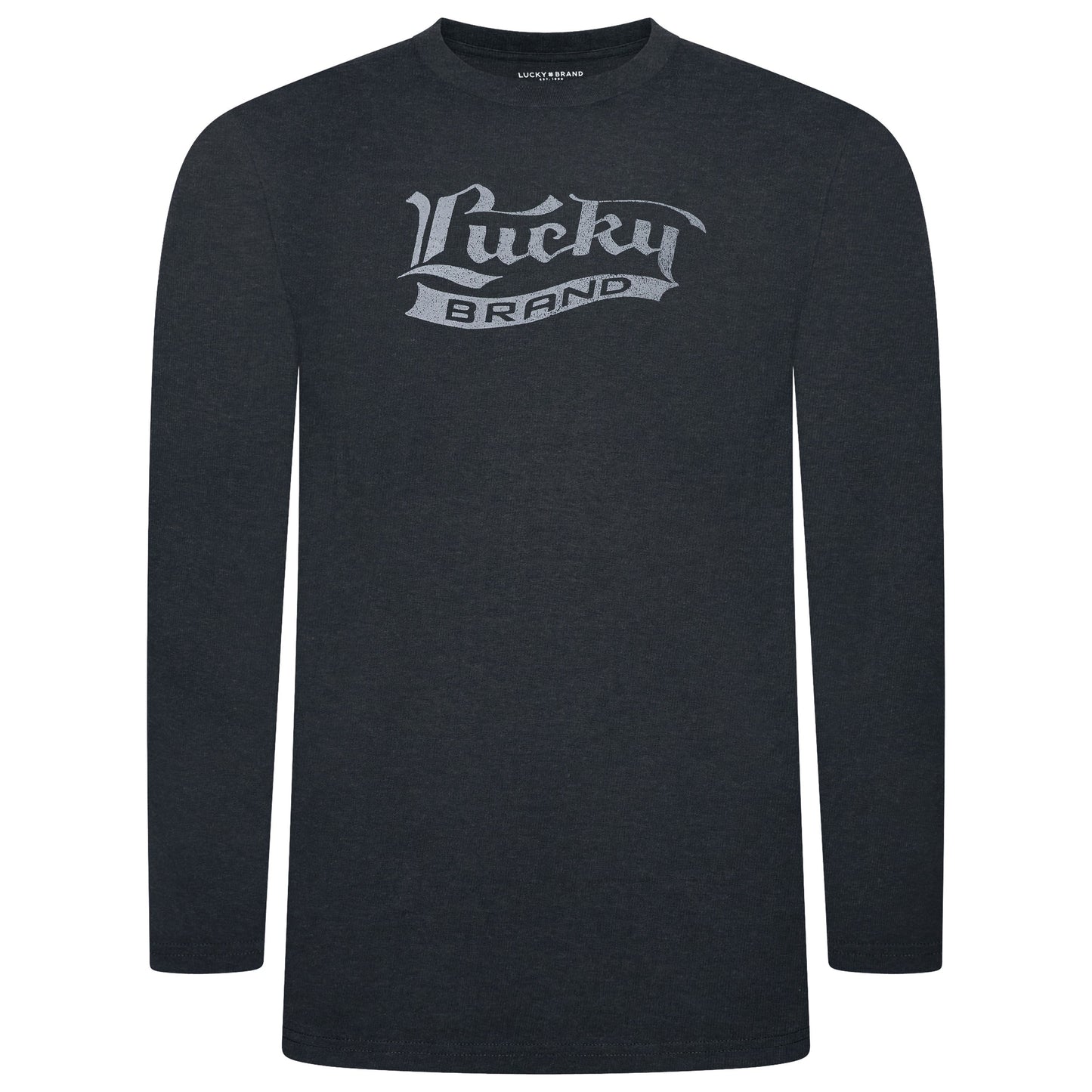 Lucky Brand Crew Neck & Closed Hem Flannel Pant Pyjama Set