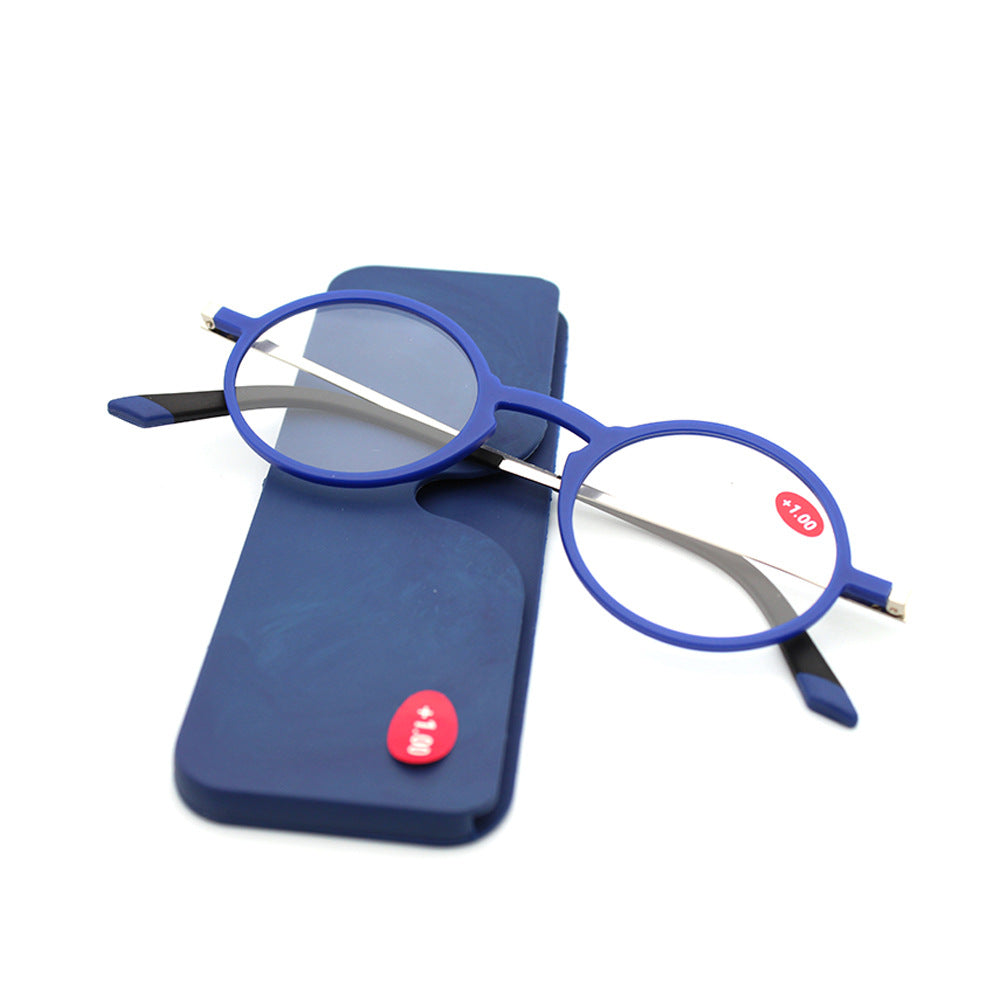 2021 Ultra-Thin Tablet Reading Glasses Tr90 Portable Metal Reading Glasses Unisex in Stock Lightweight and Fashionable