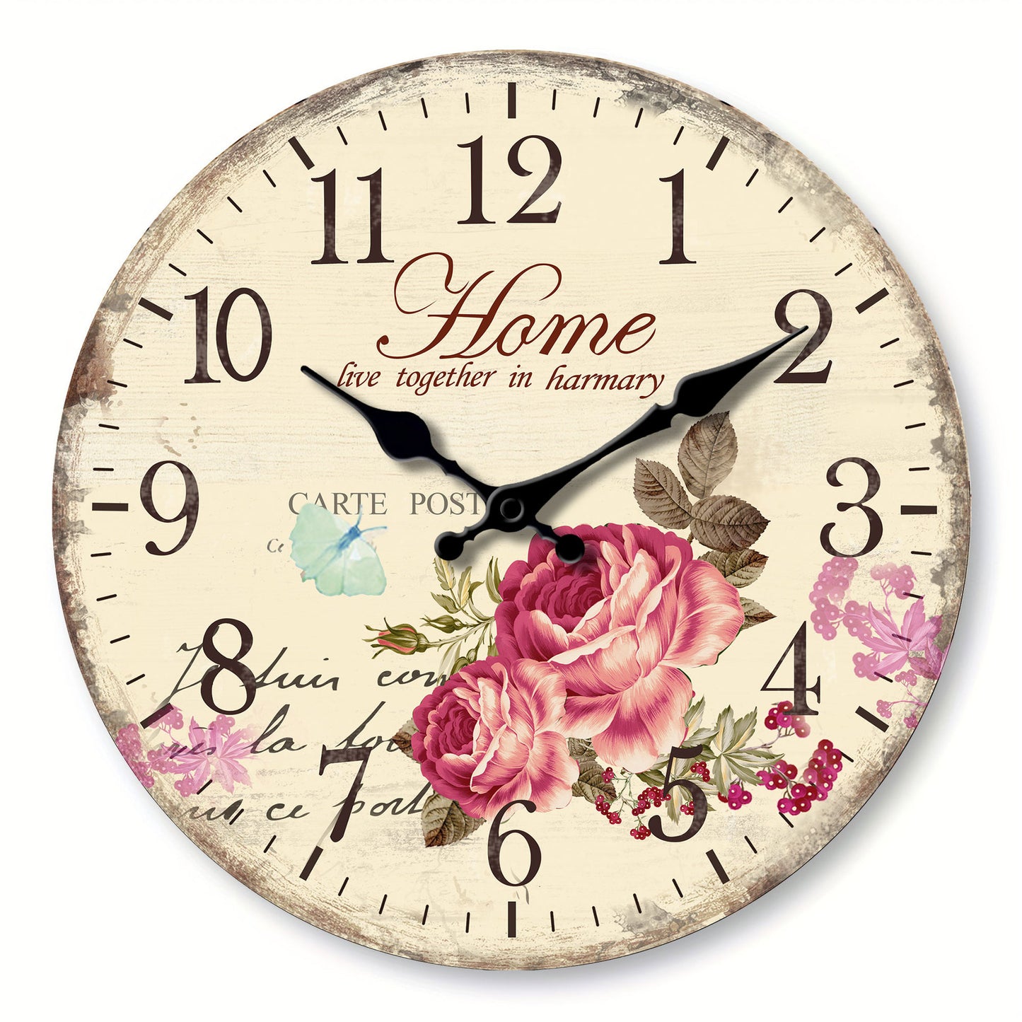 Cross-Border 14inch Wall Clock for Living Room Home Decoration