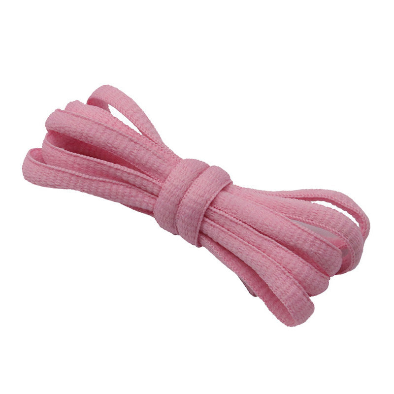Kurojin Polyester Semi-Circular Shoelaces 6mm Wide Casual Shoes Sneakers Sports Shoes Canvas Shoes Tensile Strength 50N