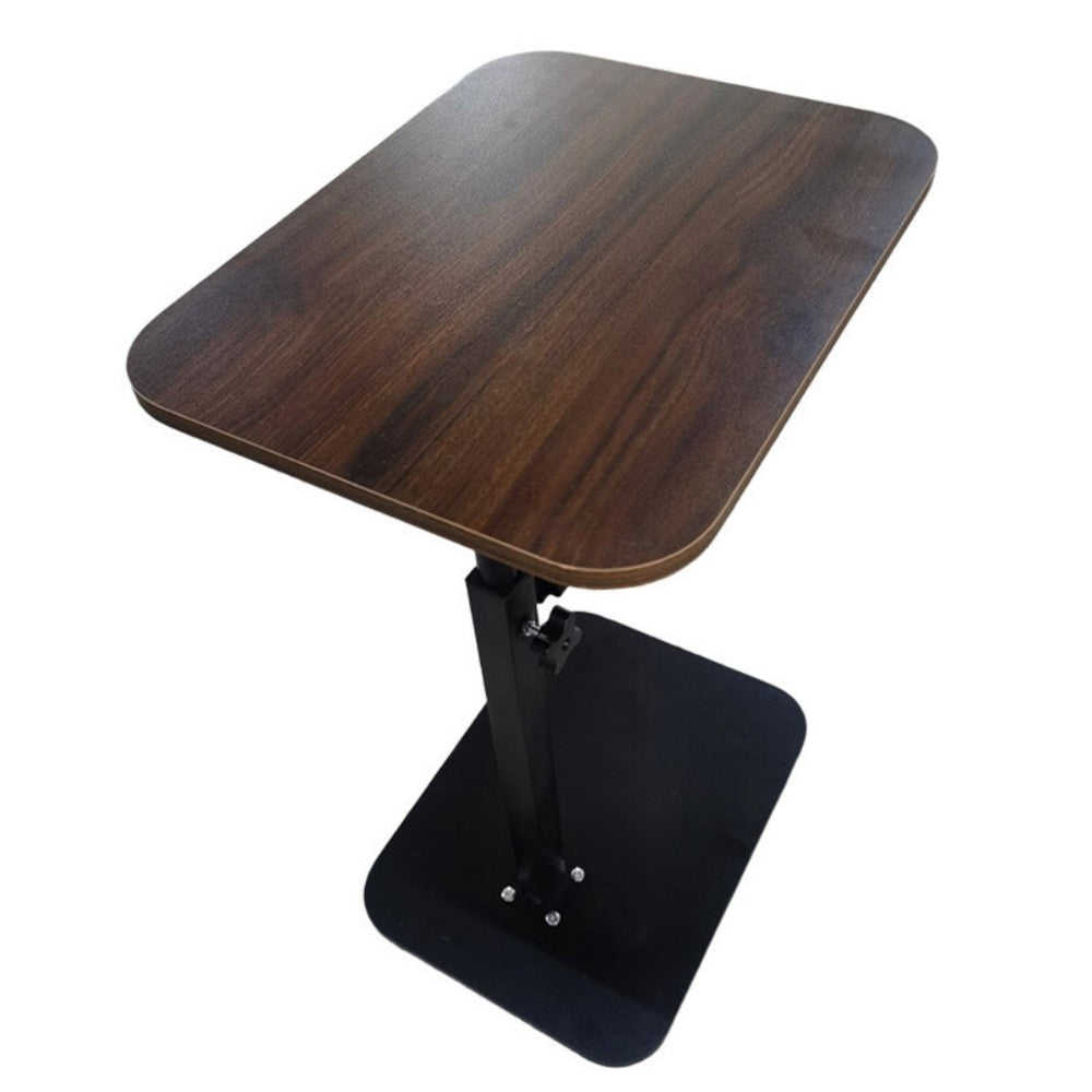 Adjustable C-Shaped Sofa Side End Table Coffee Laptop Table Bedroom Living Room