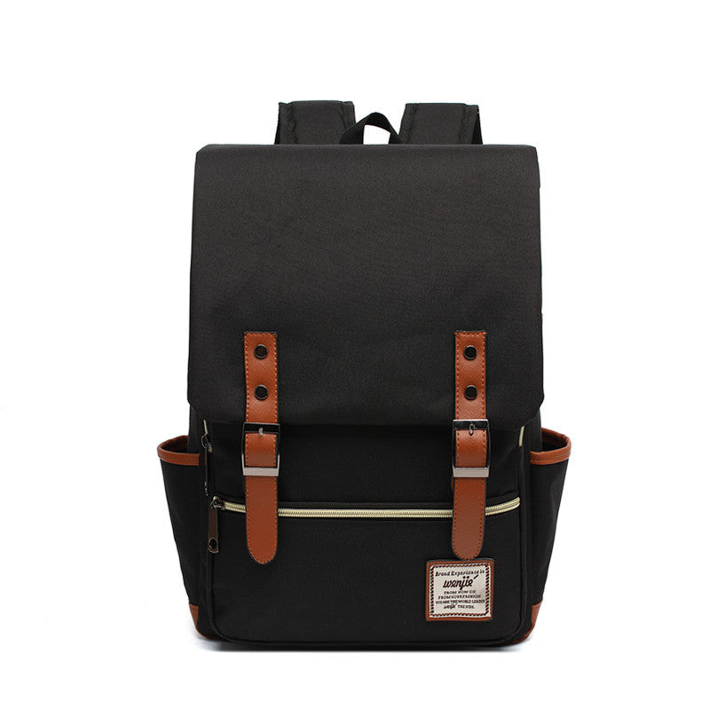 2026 New Style School Bag Korean Style Oxford Cloth Backpack Nylon Travel Bag Women's Outdoor Backpack Casual Men's Canvas