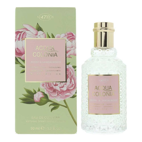 4711 Acqua Colonia Peony & Sandalwood Eau de Cologne 50ml Spray