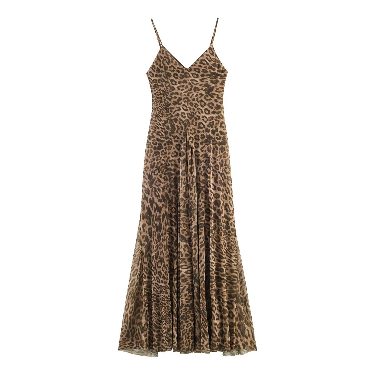 Wholesale Fashion Animal Print Chiffon Camisole Dress for Women