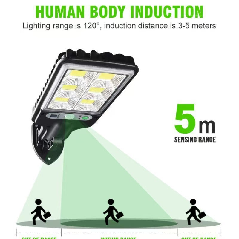 Solar Lighting Outdoor Garden Lights Road Motion Sensor Lights Home Integrated Wall Lights Rechargeable Lights Street Lights