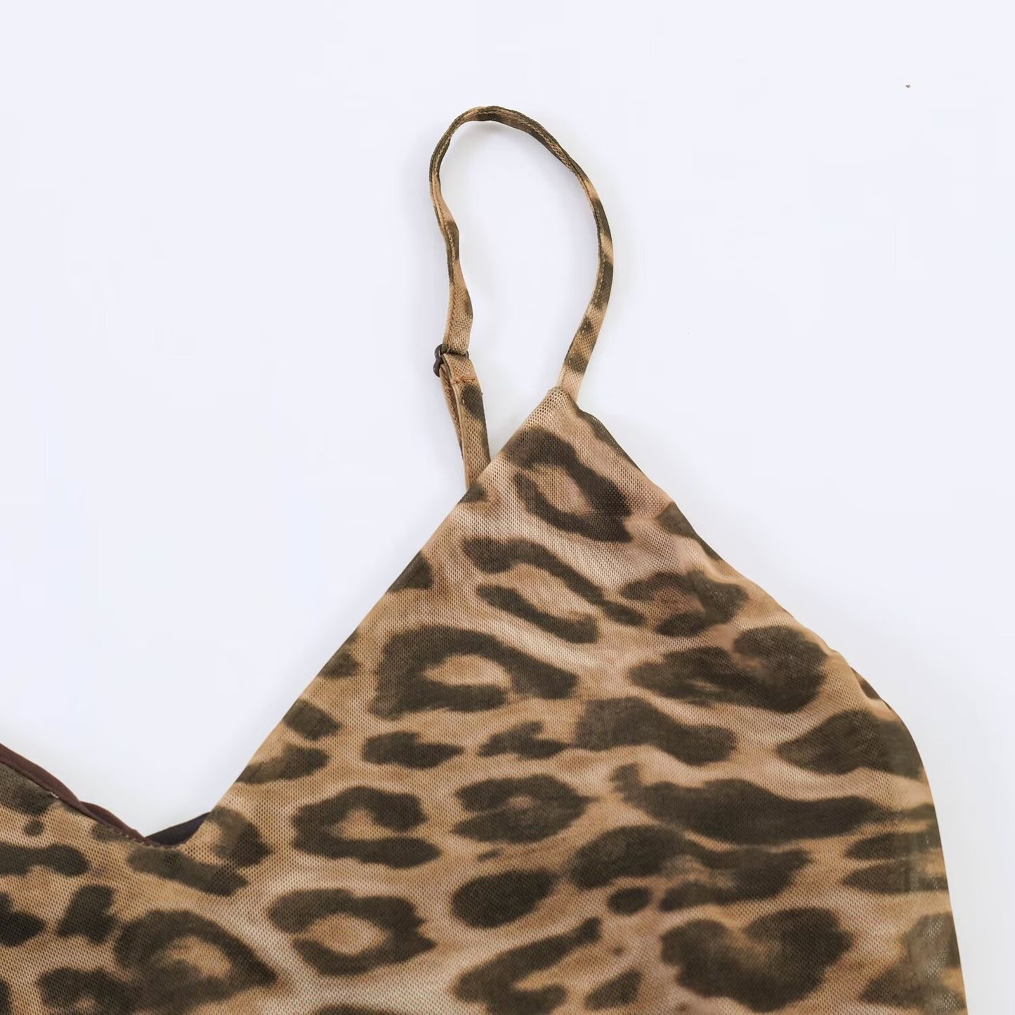 Wholesale Fashion Animal Print Chiffon Camisole Dress for Women