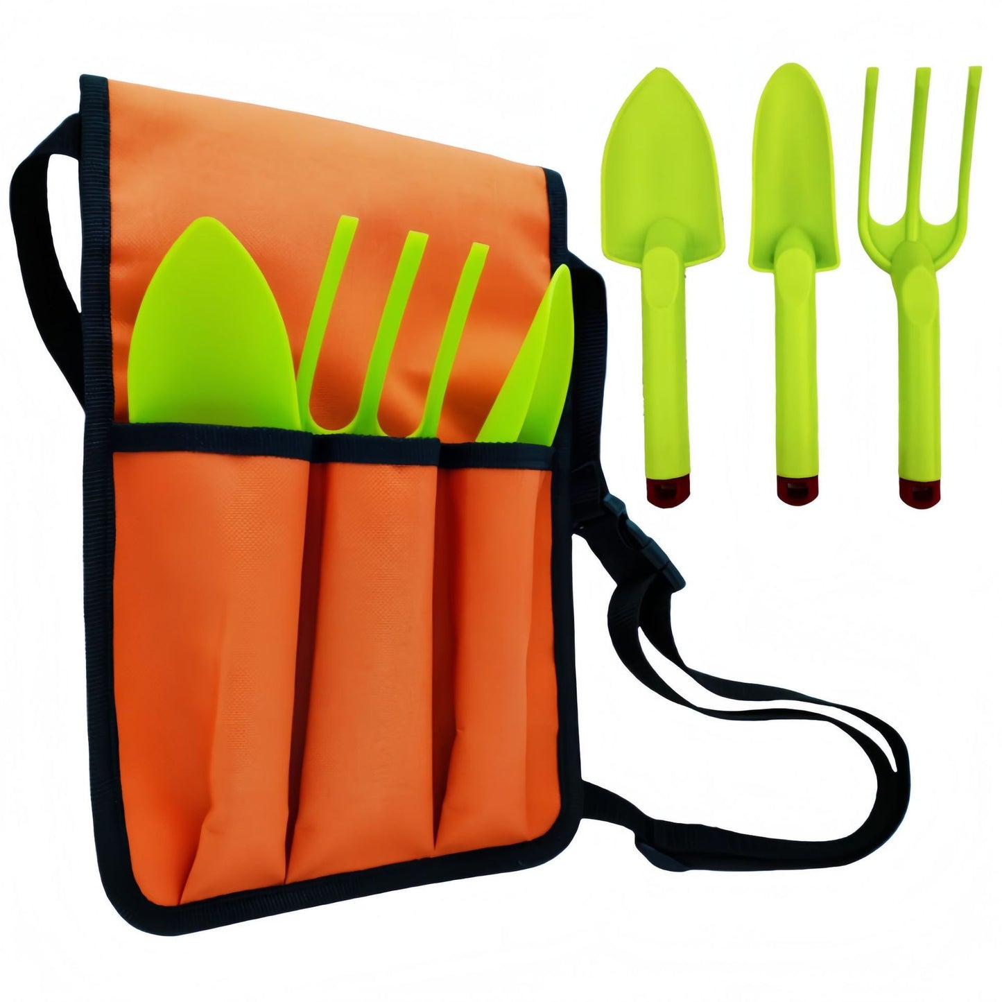 Outdoor Garden Kneeling Stool Sitting Kneeling Garden Gardening Kneeling Chair Garden Tool Stool with Tool Bag Multifunctional Folding Kneeling Stool