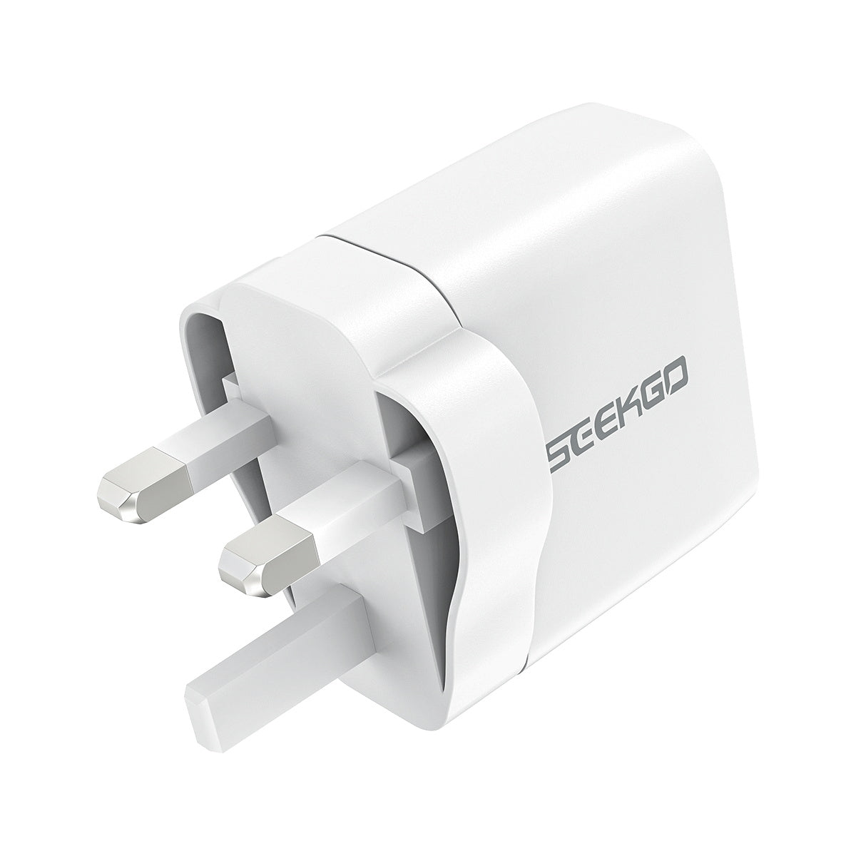 Eseekgo 65W GaN Wall Charger — Compact Dual-Port Ultra-Fast Charger for Laptops & Phones