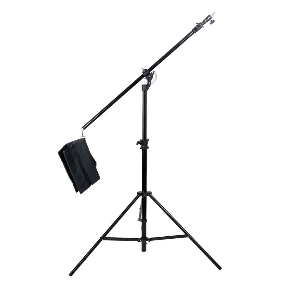 2-in-1 Compact Heavy Duty Reclined Combi Boom Stand