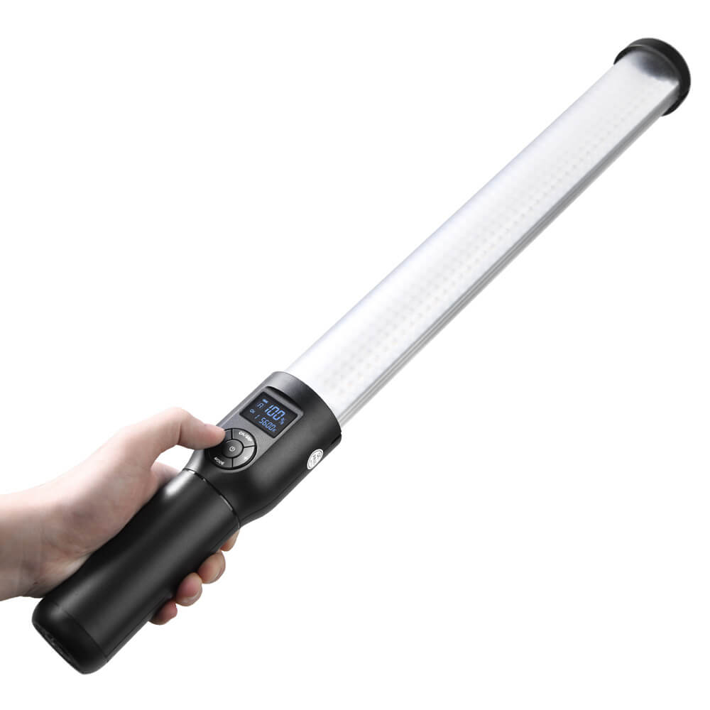 LC500 HandHeld LED Video Light Stick & Barn Door