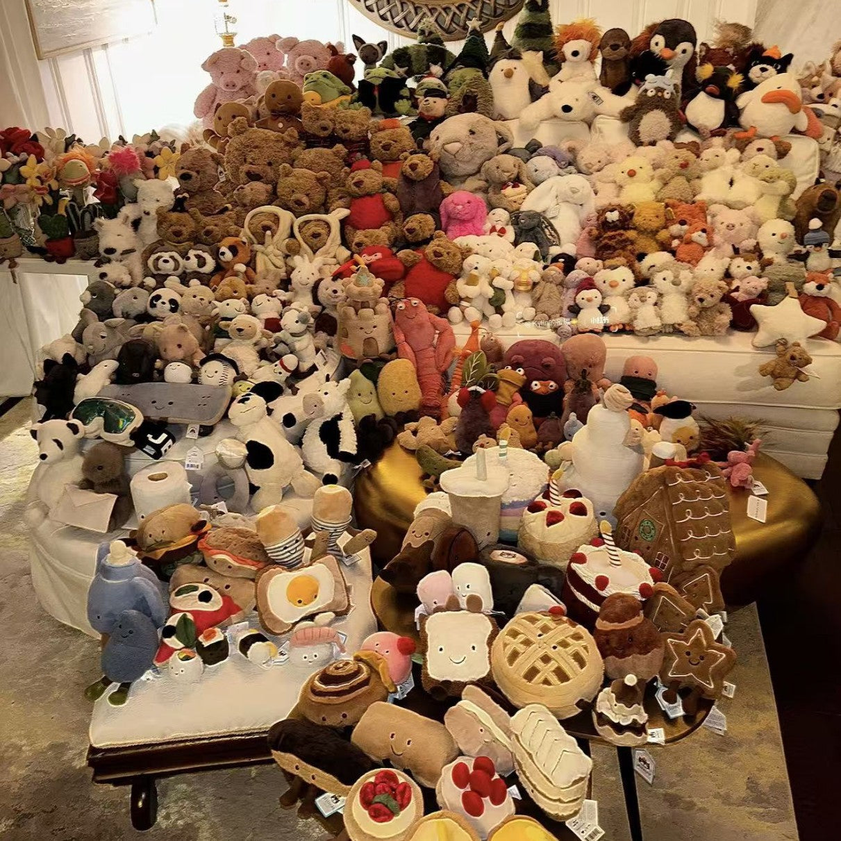 Carefully Selected  In-Stock 48-Piece British Fun Series Collection Plush Toys