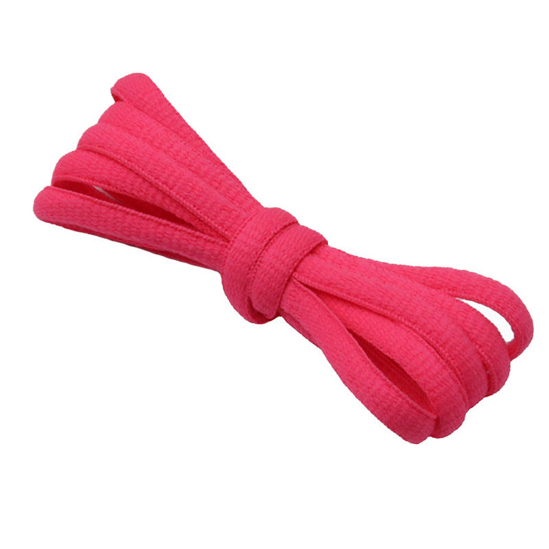 Kurojin Polyester Semi-Circular Shoelaces 6mm Wide Casual Shoes Sneakers Sports Shoes Canvas Shoes Tensile Strength 50N