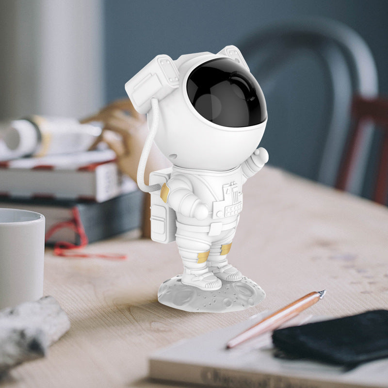 Cross-Border Starry Sky Lamp Creative Astronaut Starry Sky Projection Lamp Astronaut Children's Christmas Gift Atmosphere Lamp