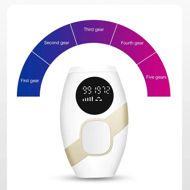 Portable Electric Hair Removal Instrument for Home Use, Whole Body Painless Skin Rejuvenation Laser Hair Removal