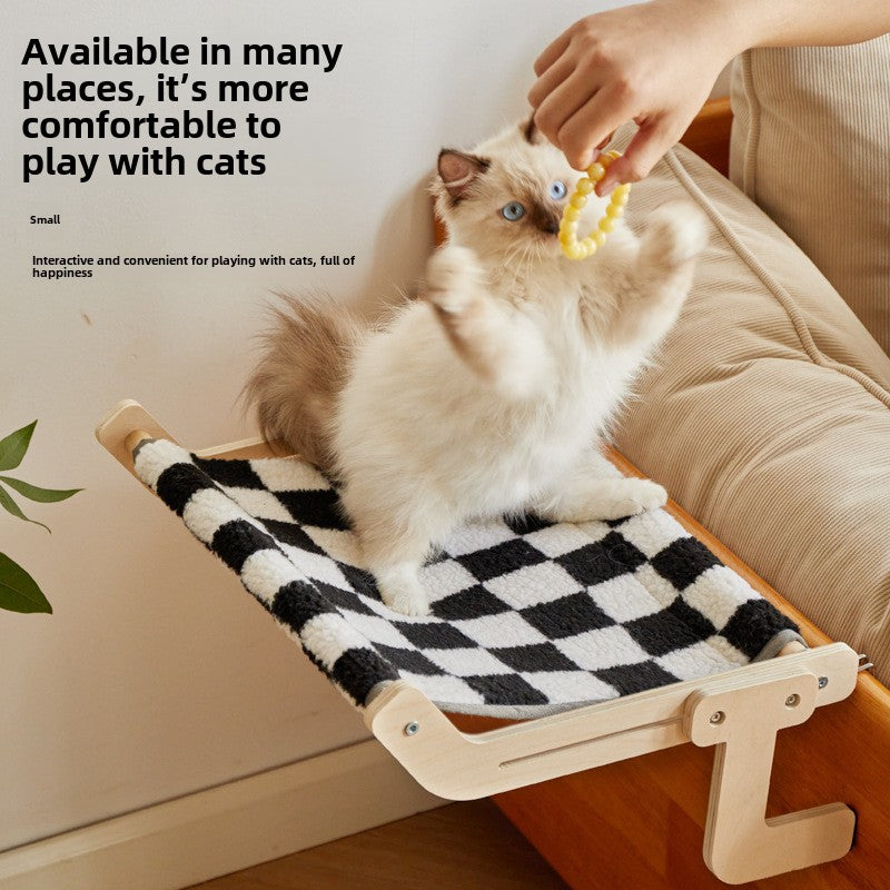 Cat bed bedside cat hammock hanging cat nest hanging nest window sill hammock cat stand window balcony pet cat sun-drying