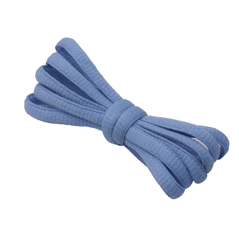 Kurojin Polyester Semi-Circular Shoelaces 6mm Wide Casual Shoes Sneakers Sports Shoes Canvas Shoes Tensile Strength 50N